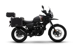 Seen here in its Matte Mambo Black guise, it features accessories such as a jerry can and a headlight grille.